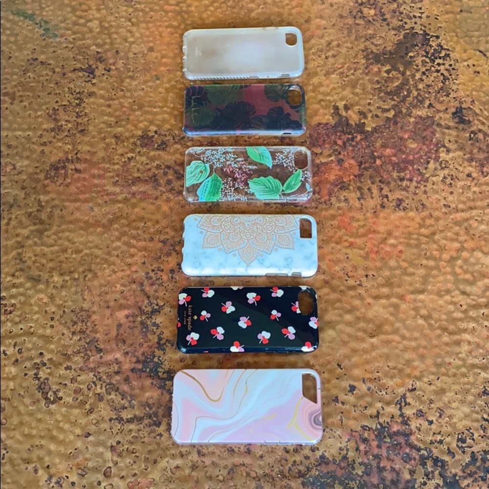 IPhone 7 Cases. Six included in this listed.